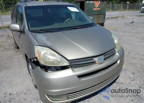 2004 Toyota Sienna Xle из США, поврежденный, VIN 5TDZA22C64S212394